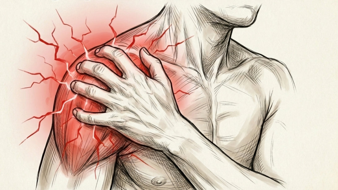 Douleur à l'épaule illustration
