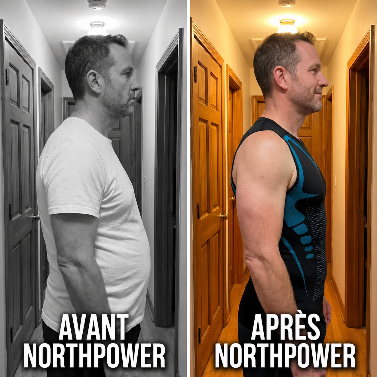 NorthPower | Ressentez la puissance de la confiance, de la silhouette et du contrôle.