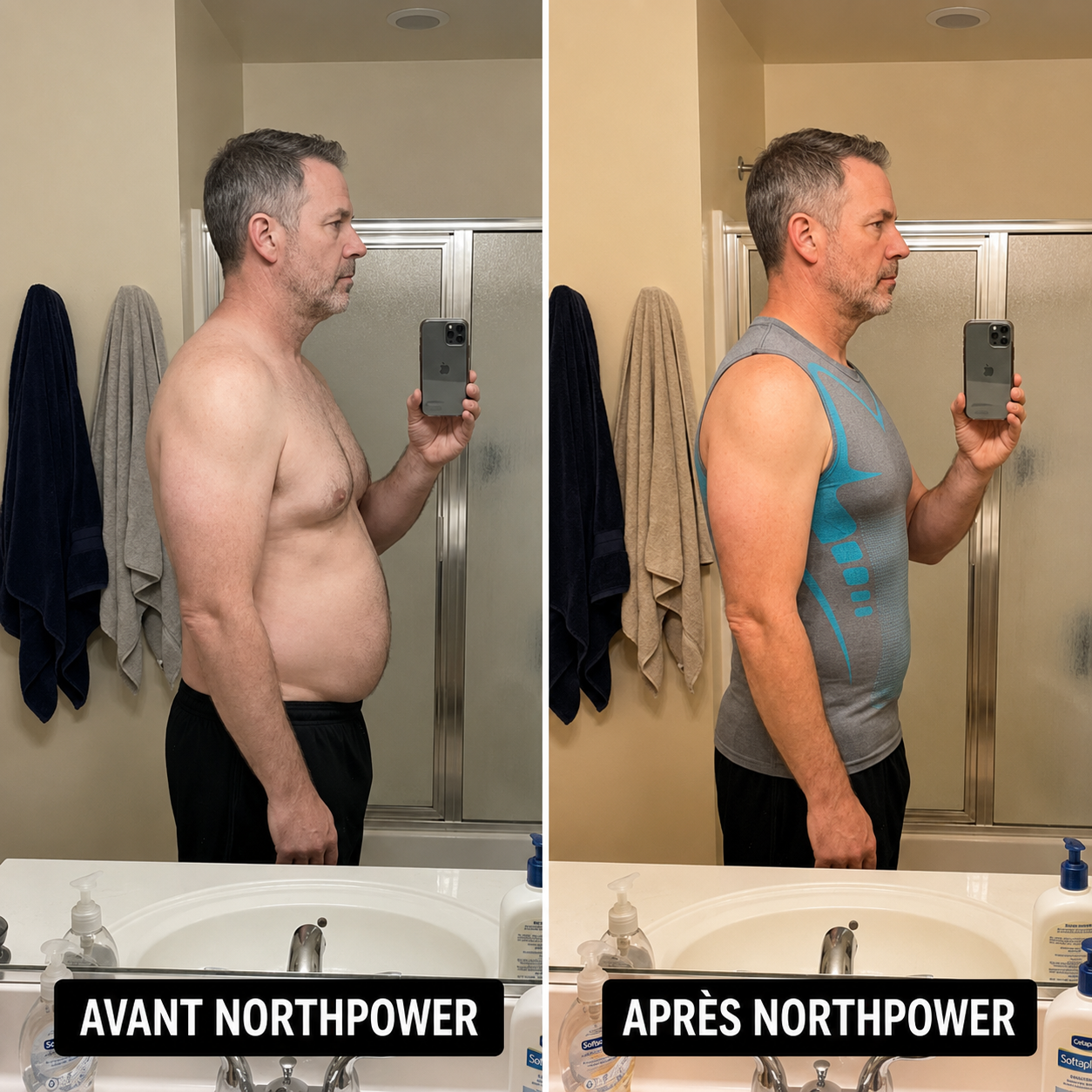 NorthPower | Ressentez la puissance de la confiance, de la silhouette et du contrôle.
